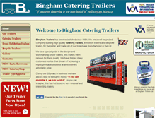 Tablet Screenshot of binghamcateringtrailers.co.uk